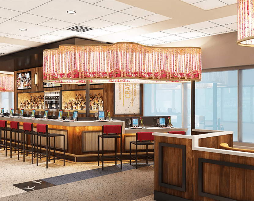 Alchemy Cocktail Lounge at George Bush Intercontinental Airport