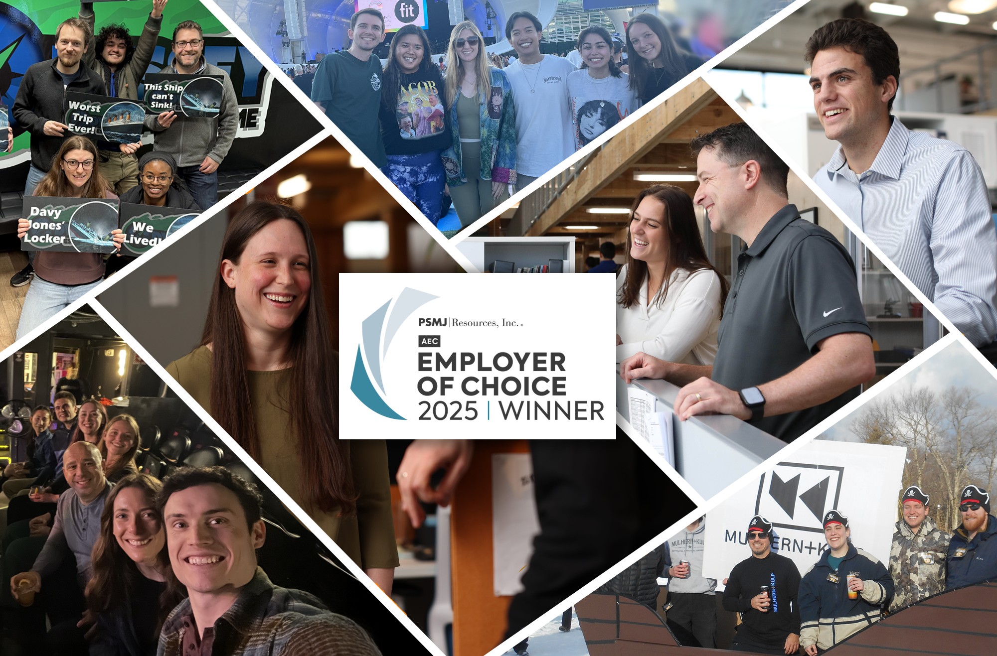 Mulhern + Kulp Named a 2025 AEC Employer of Choice!